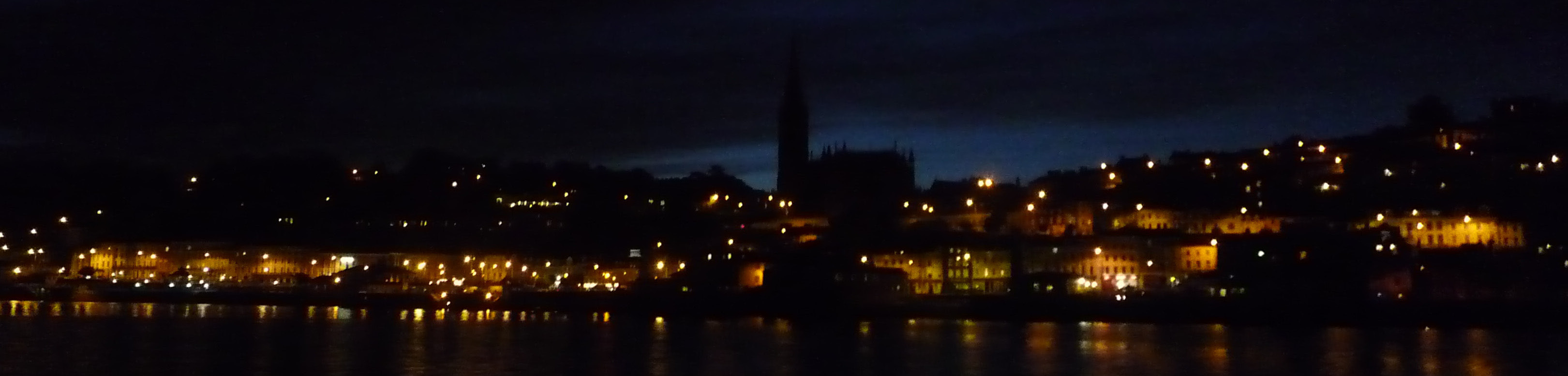Cobh from the water