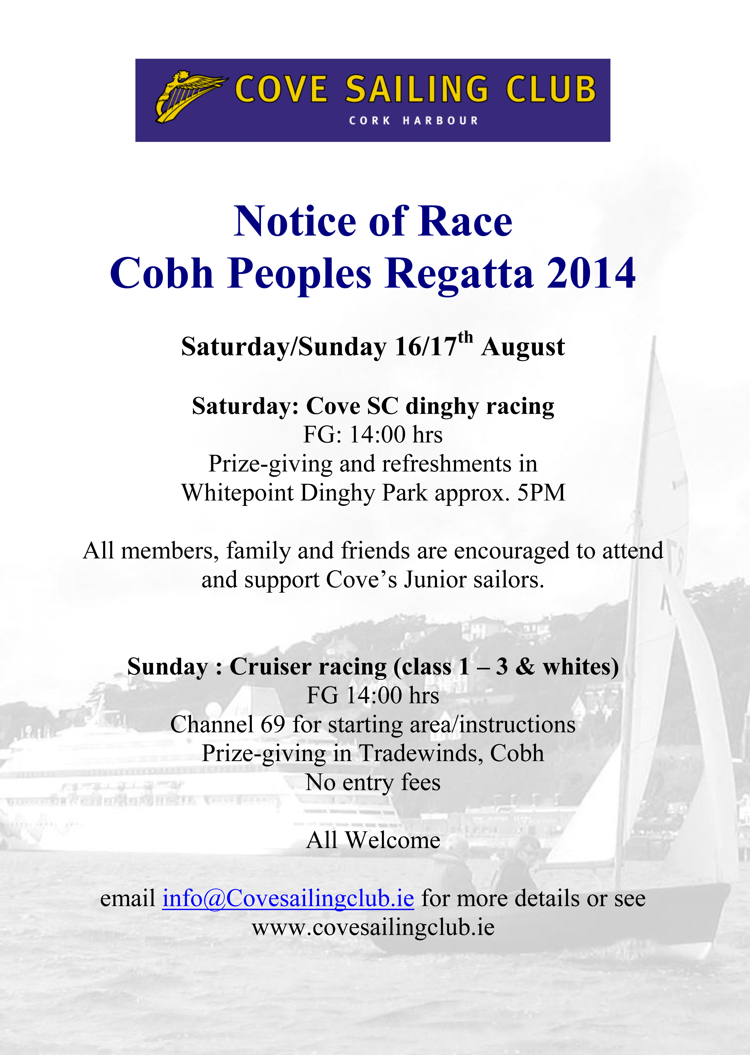 Cobh Peoples Regatta 2014 NOR